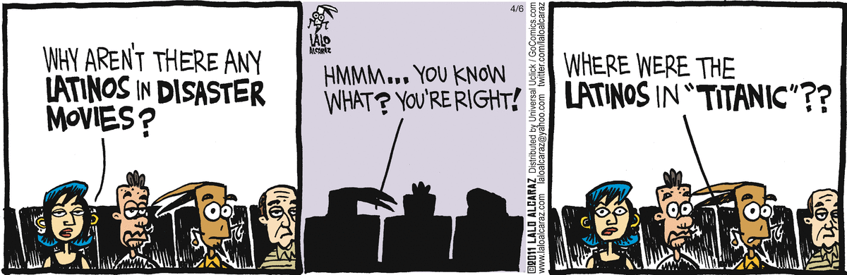 La Cucaracha Comic Strip for April 06, 2011 