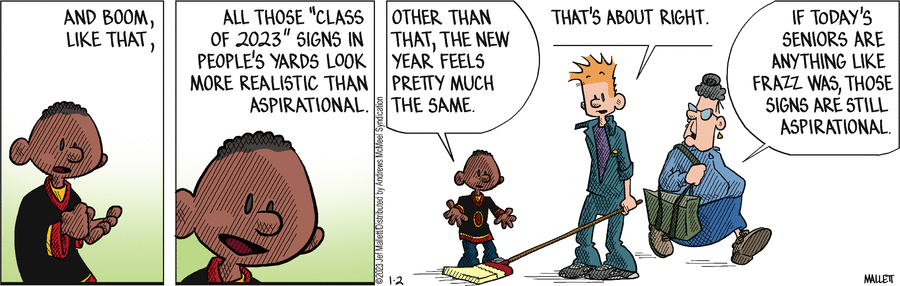 Frazz Comic Strip for January 02, 2023 