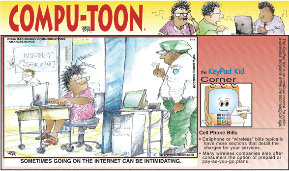Compu-toon Comic Strip for January 11, 2009 