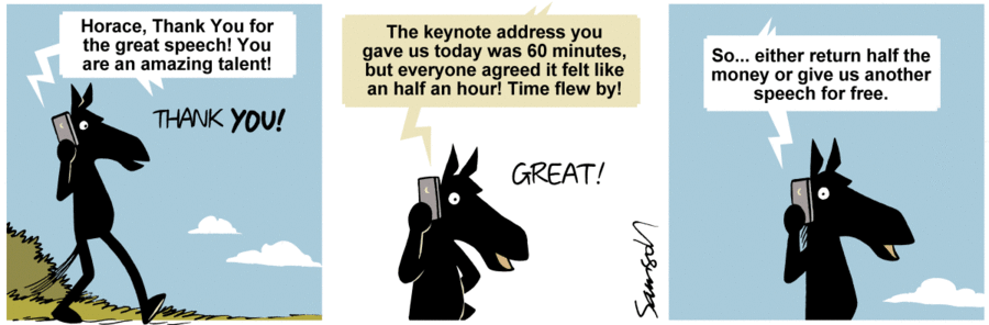 Dark Side of the Horse Comic Strip for July 25, 2017 