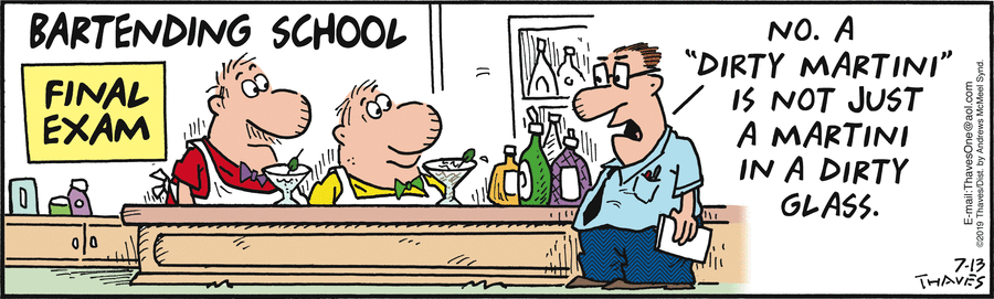 Frank and Ernest Comic Strip for July 13, 2019 