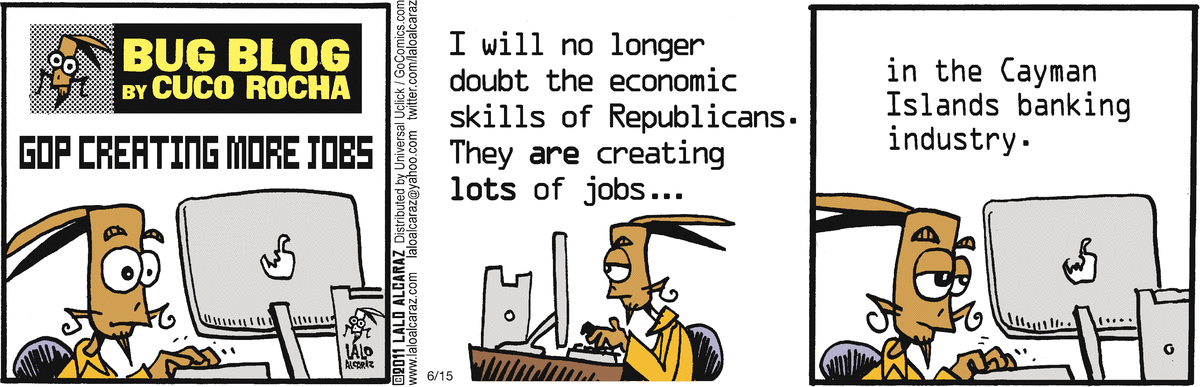 La Cucaracha Comic Strip for June 15, 2011 