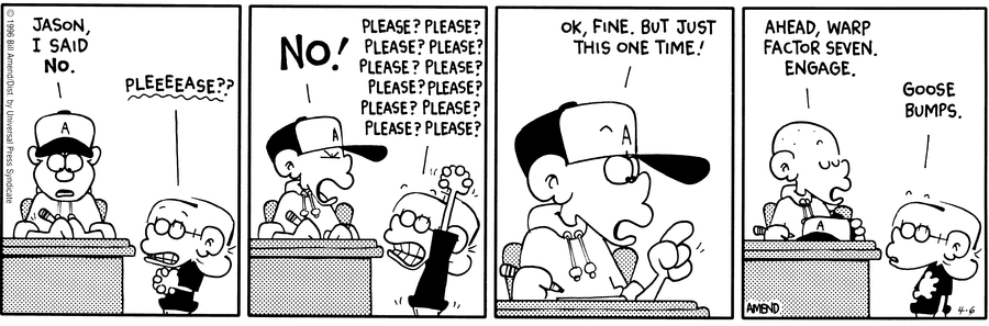 FoxTrot Classics Comic Strip for April 06, 2007 