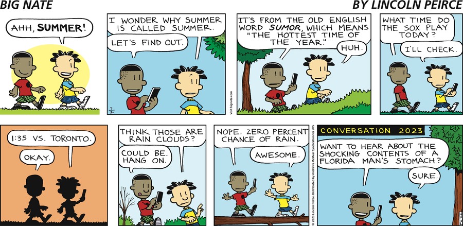 Big Nate Comic Strip for July 02, 2023 