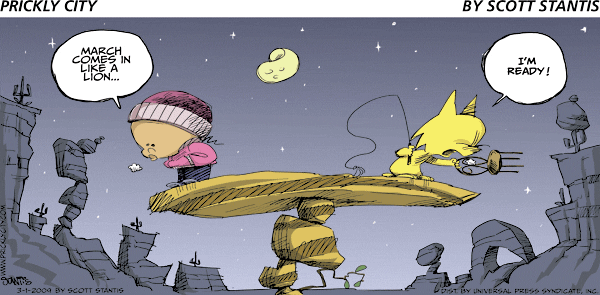 Prickly City Comic Strip for March 01, 2009 