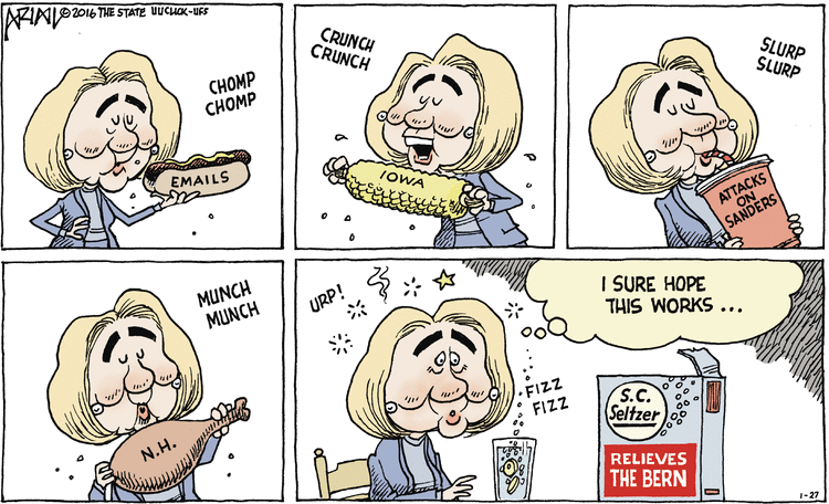 Robert Ariail Comic Strip for January 27, 2016 
