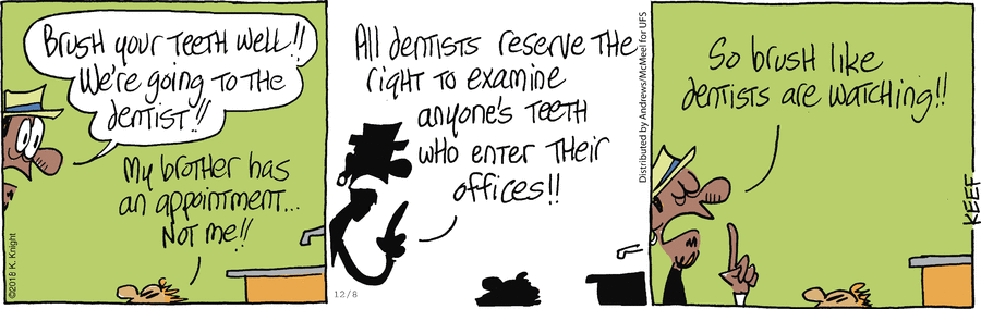 The Knight Life Comic Strip for December 08, 2018 