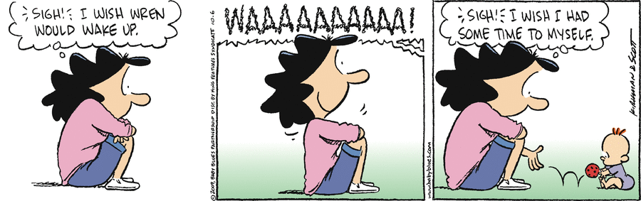 Baby Blues Comic Strip for October 06, 2009 