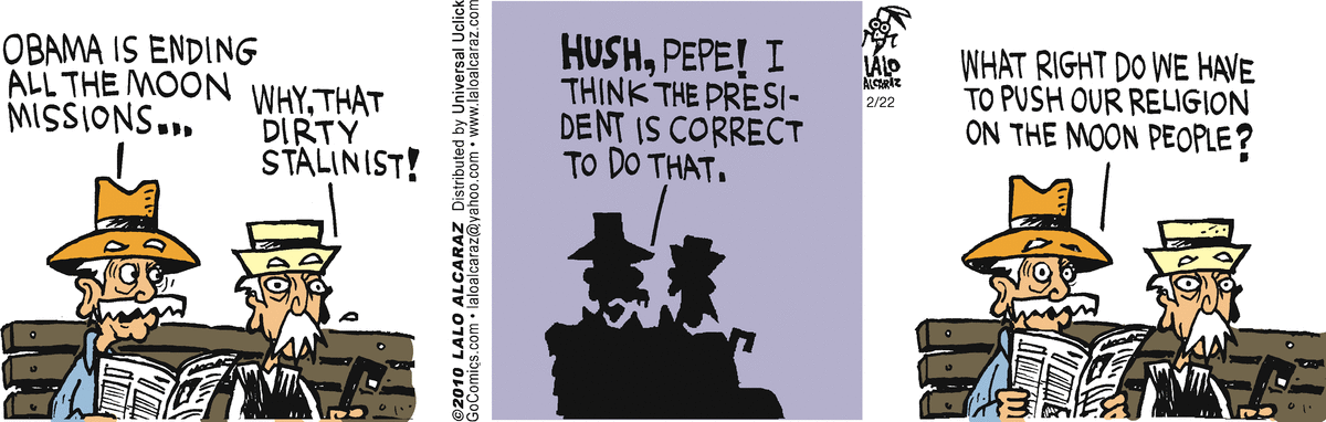 La Cucaracha Comic Strip for February 22, 2010 