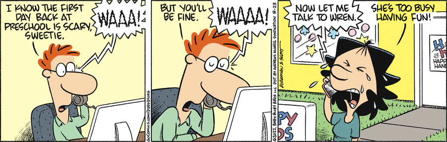 Baby Blues Comic Strip for August 23, 2022 