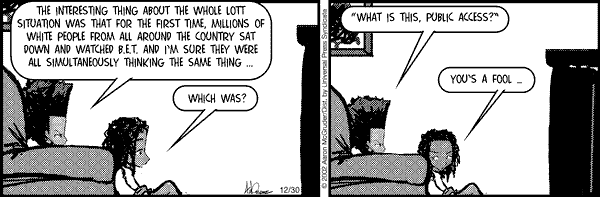 The Boondocks Comic Strip for August 02, 2010 