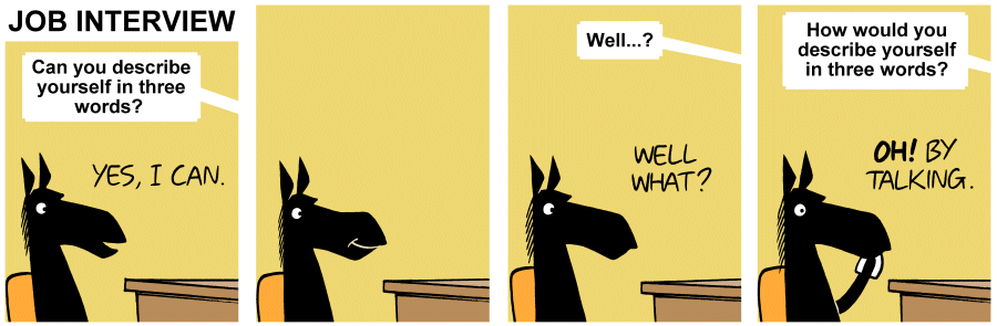 Dark Side of the Horse Comic Strip for December 14, 2014 