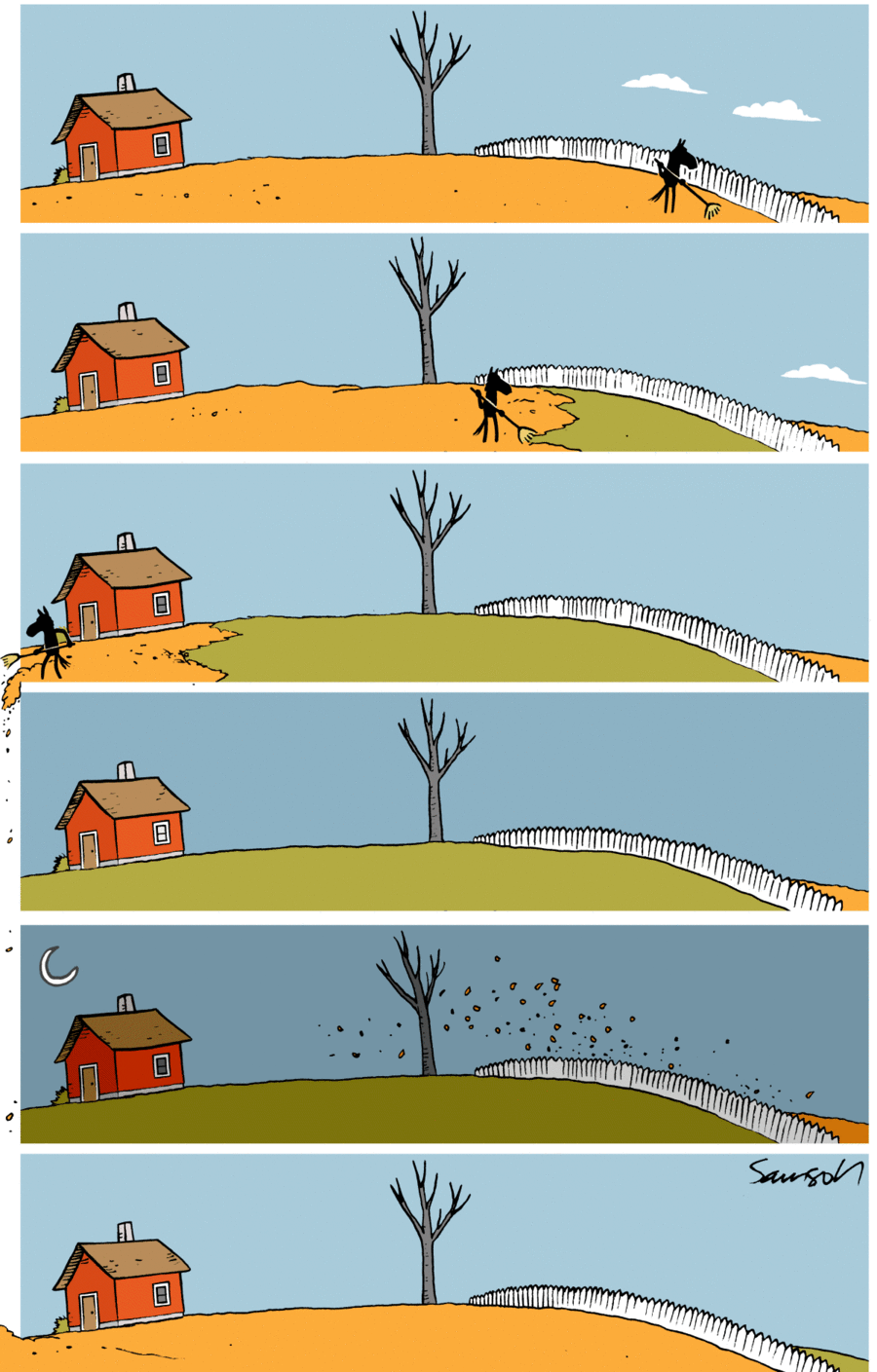 Dark Side of the Horse Comic Strip for September 22, 2019 