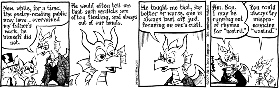 Ozy and Millie by Dana Simpson on Mon, 31 Mar 2025