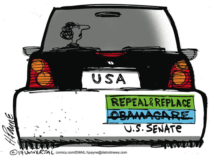 Henry Payne Comic Strip for July 29, 2017 