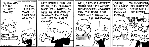 FoxTrot Classics Comic Strip for June 20, 2009 
