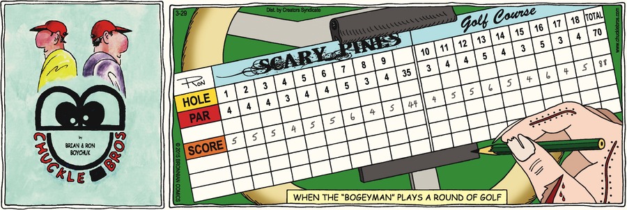 Chuckle Bros Comic Strip for March 29, 2015 