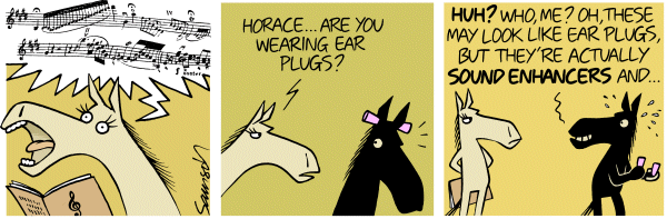 Dark Side of the Horse Comic Strip for December 30, 2011 