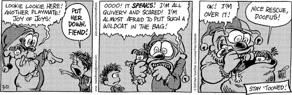 Heart of the City Comic Strip for March 12, 2005 