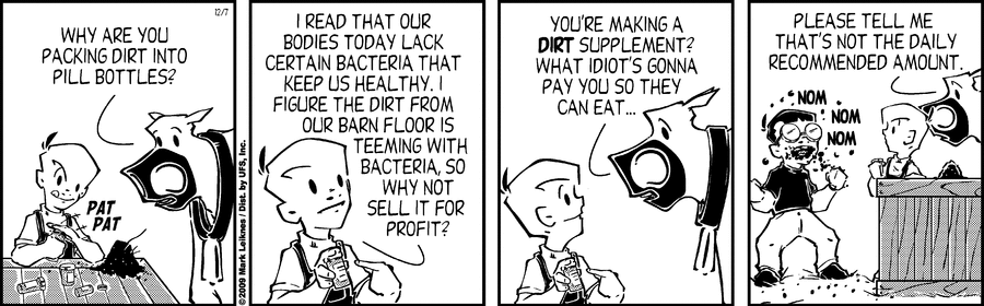 Cow and Boy Classics Comic Strip for January 09, 2025 