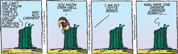 Prickly City Comic Strip for February 20, 2009 