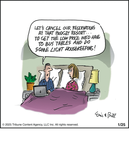 Bottom Liners Comic Strip for January 25, 2025 