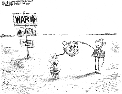 Matt Davies Comic Strip for March 21, 2005 