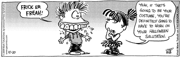 Heart of the City Comic Strip for October 20, 2009 