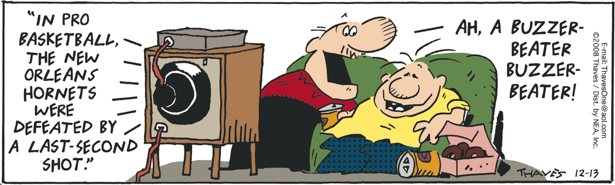 Frank and Ernest Comic Strip for December 13, 2008 