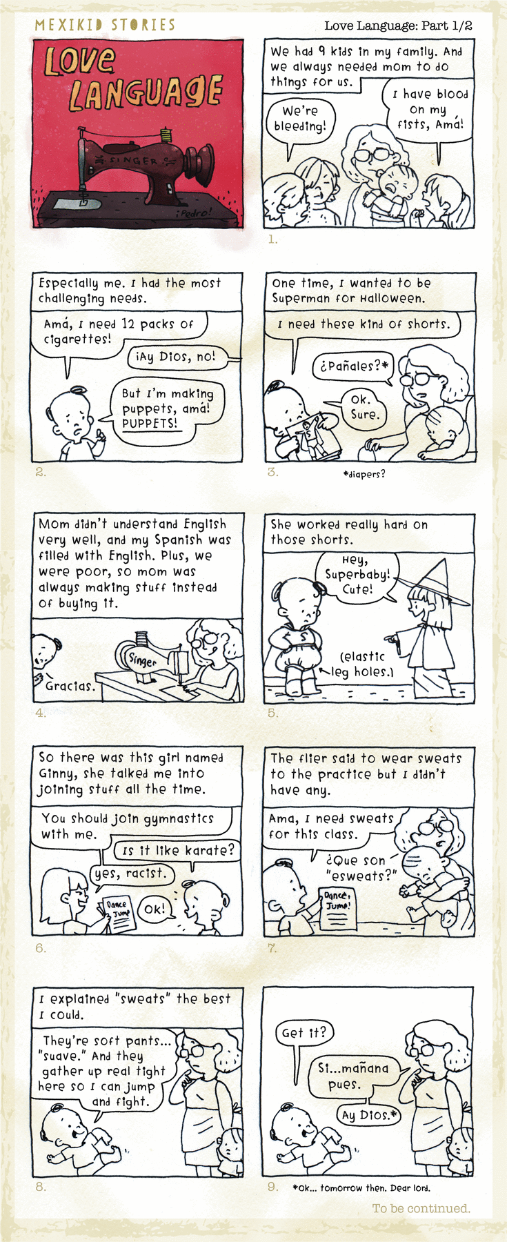 Mexikid Stories Comic Strip for September 23, 2019 