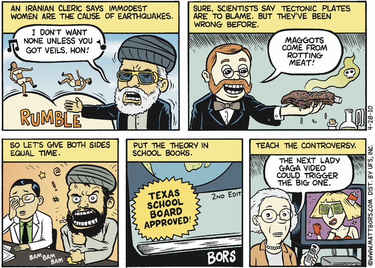 Matt Bors Comic Strip for April 28, 2010 