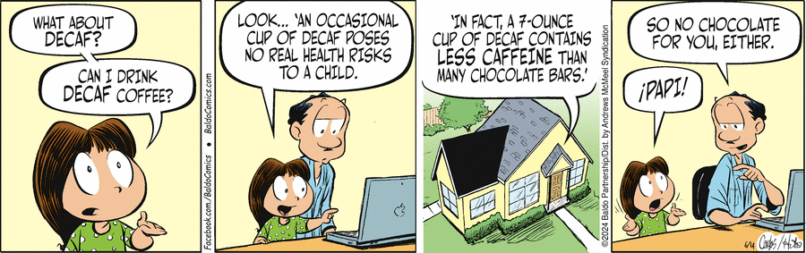 Baldo Comic Strip for June 14, 2024 