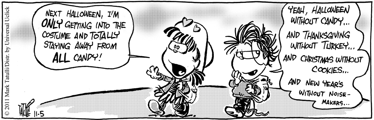 Heart of the City Comic Strip for November 05, 2011 