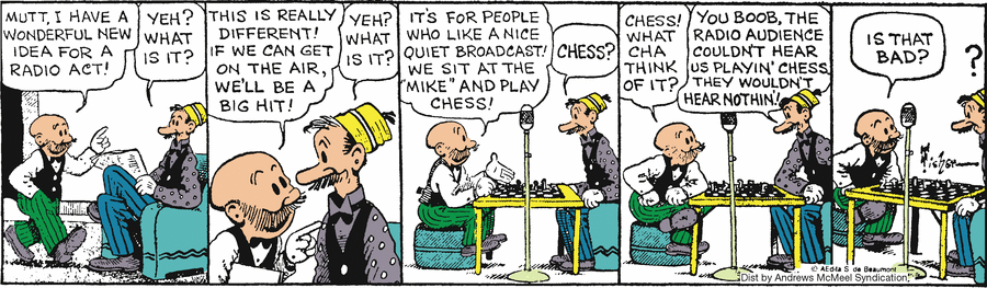 Mutt & Jeff Comic Strip for January 18, 2025 