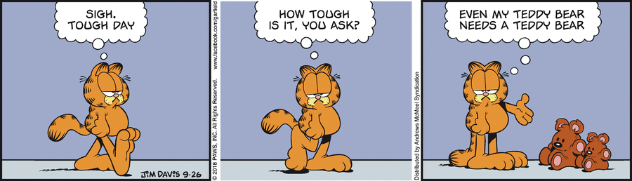 Garfield Comic Strip for September 26, 2018 