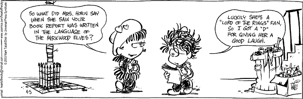 Heart of the City Comic Strip for April 05, 2003 