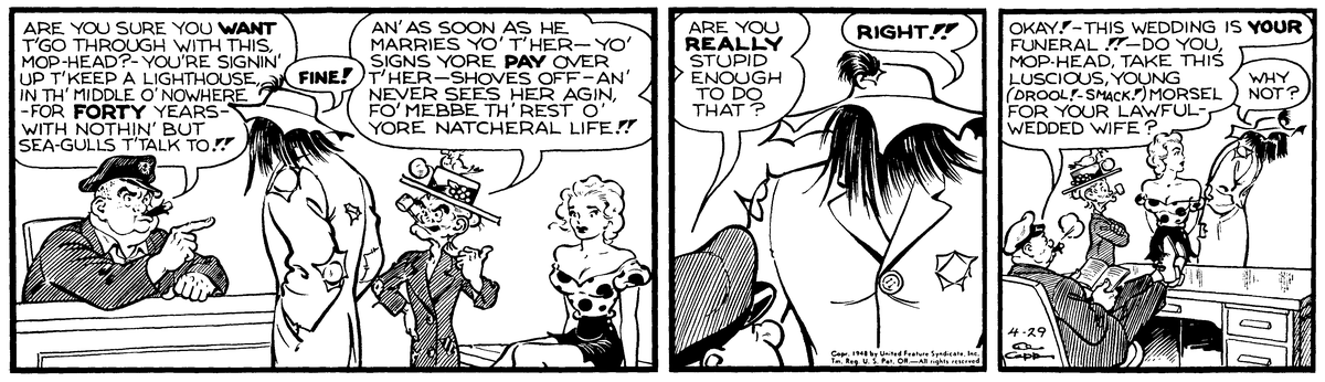 Li'l Abner Comic Strip for January 23, 2025 
