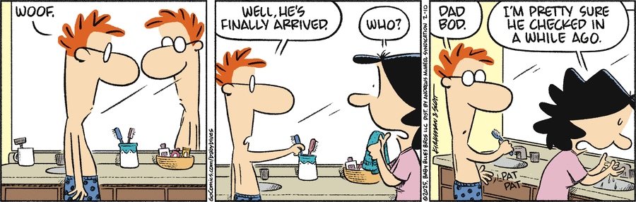 Baby Blues Comic Strip for February 10, 2025 