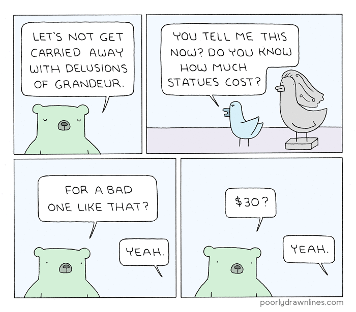 Poorly Drawn Lines Comic Strip for April 04, 2018 