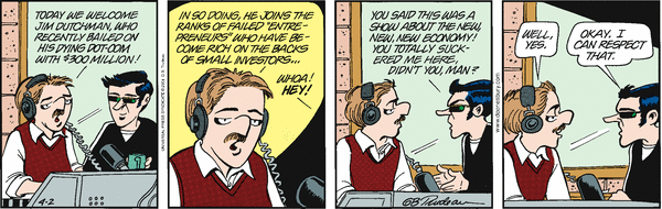 Doonesbury 25 years ago Image