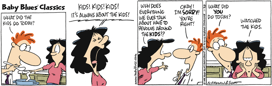 Baby Blues Comic Strip for January 28, 2005 
