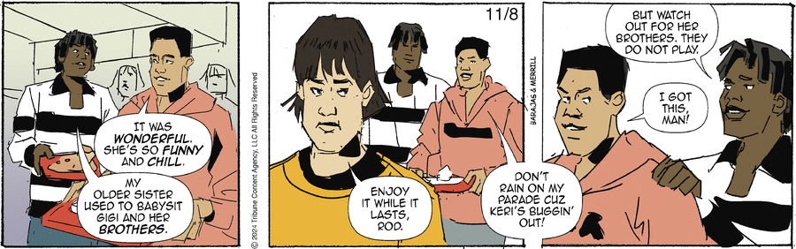 Gil Thorp Comic Strip for November 08, 2024 