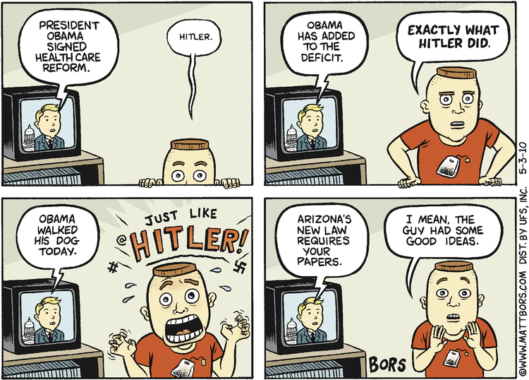 Matt Bors Comic Strip for May 03, 2010 