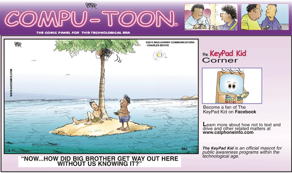 Compu-toon Comic Strip for March 11, 2012 