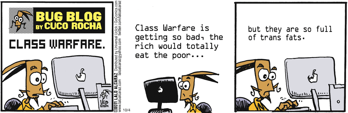 La Cucaracha Comic Strip for October 04, 2011 