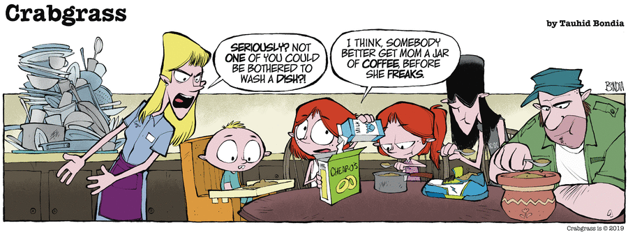 Crabgrass Comic Strip for June 10, 2019 