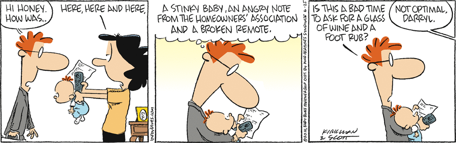 Baby Blues Comic Strip for June 25, 2014 