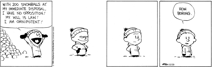 Calvin and Hobbes Comic Strip for December 29, 2015 