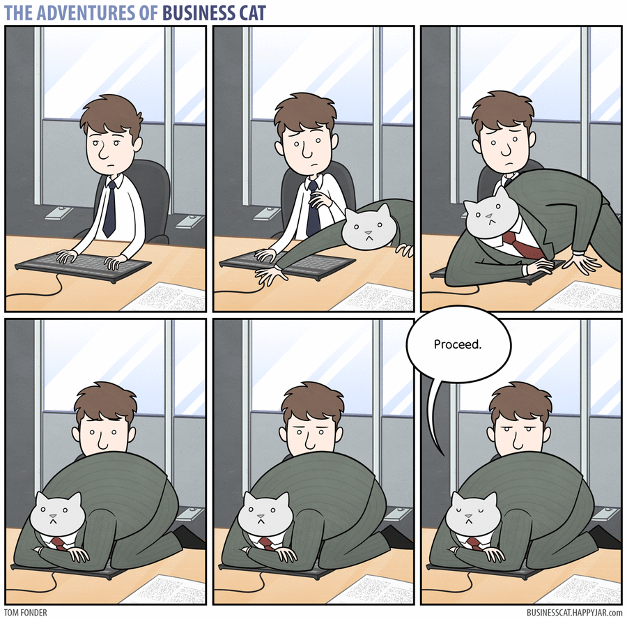 The Adventures of Business Cat Comic Strip for August 03, 2015 