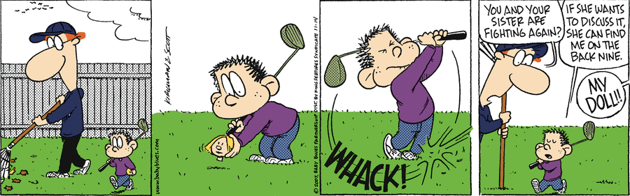 Baby Blues Comic Strip for November 14, 2007 